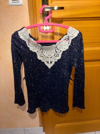 Pull à paillettes