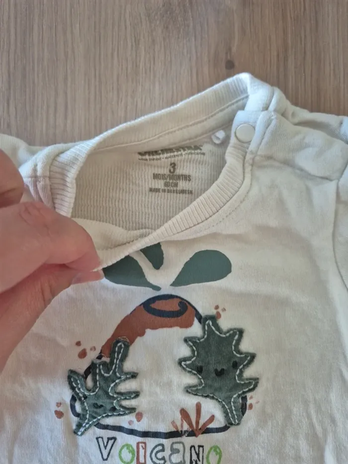 Lot tee-shirt 3 mois - photo numéro 2