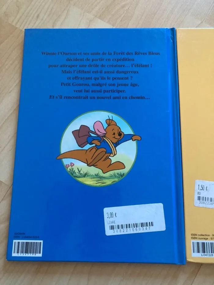 Lot livres Disney Winnie l’ourson - photo numéro 3