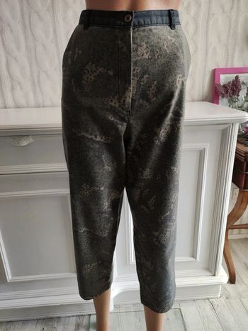 Pantacourt imprimé camouflage t38/40