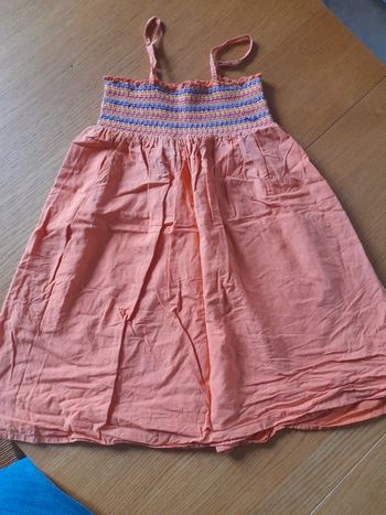 Robe abricot U collection 10 ans