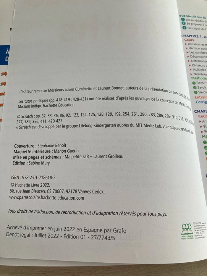 Lot Objectif CRPE 2023 – Français & Maths (Hachette Éducation, 2 livres) - photo numéro 7