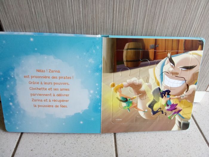 Livre puzzles Disney les fées clochette - photo numéro 4