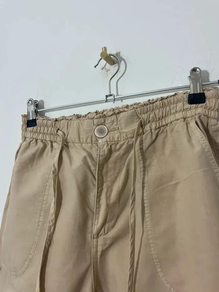 Pantalon beige Zara - photo numéro 3
