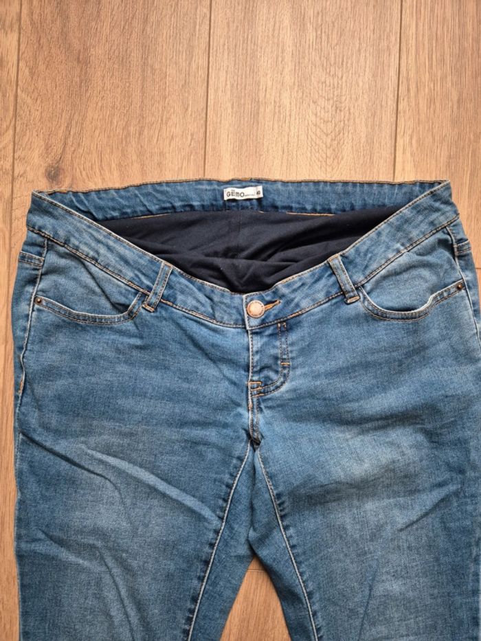 Jean grossesse bleu skinny gémo - photo numéro 6