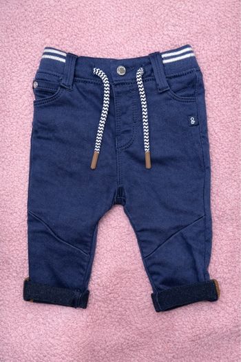 Pantalon bébé Okaïdi - 6 mois - bleu marine