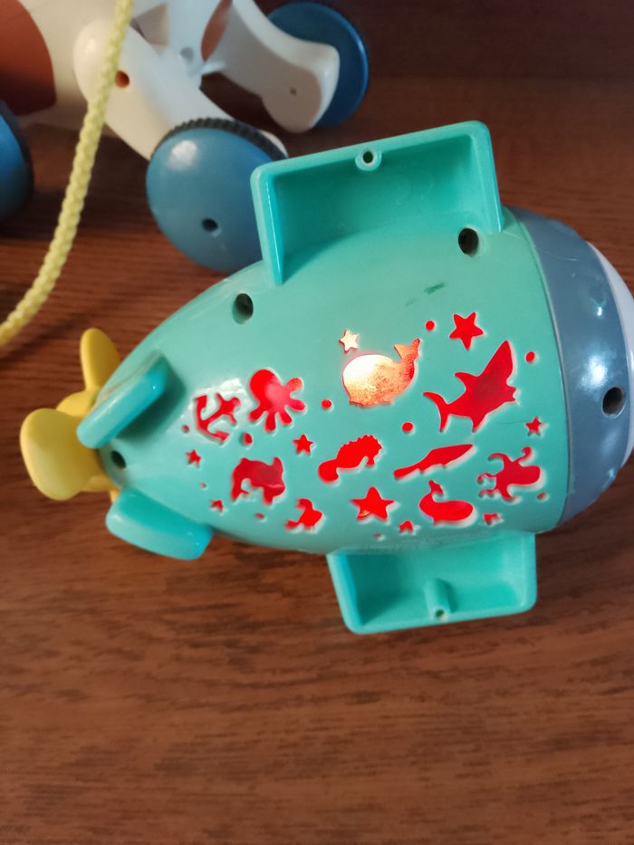 lot jouets d'éveil cubes chien à tirer hochets ect - photo numéro 6