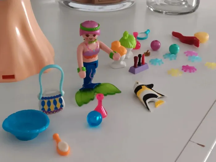 Salon de beauté sirene playmobil - photo numéro 5