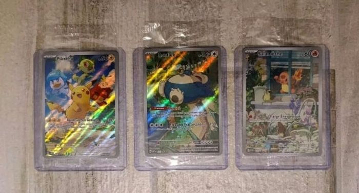 Cartes Promo Pikachu 027, Salamèche 044, Ronflex 051 - photo numéro 2