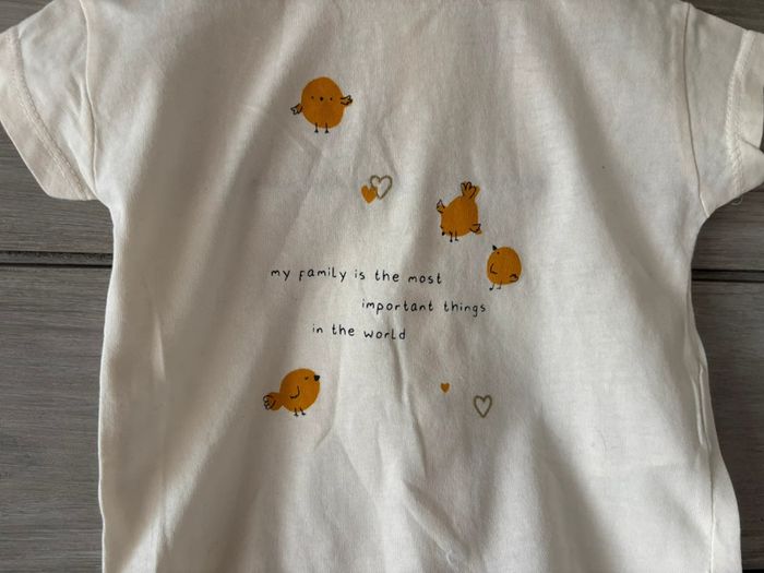 T-shirt manches courtes 6 mois - photo numéro 2