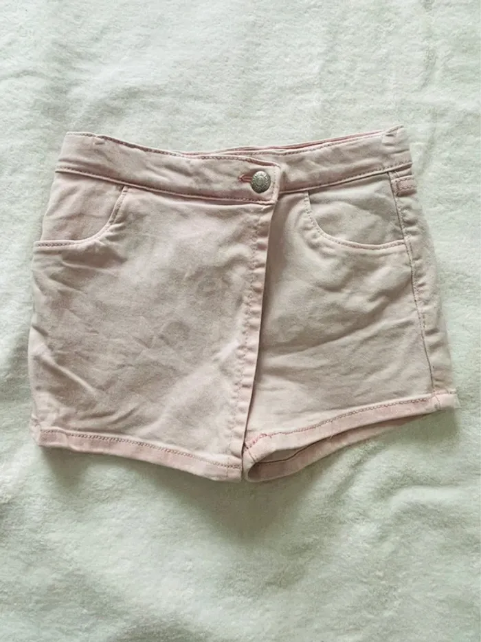 Short jupe Levis rose pale taille 5 ans