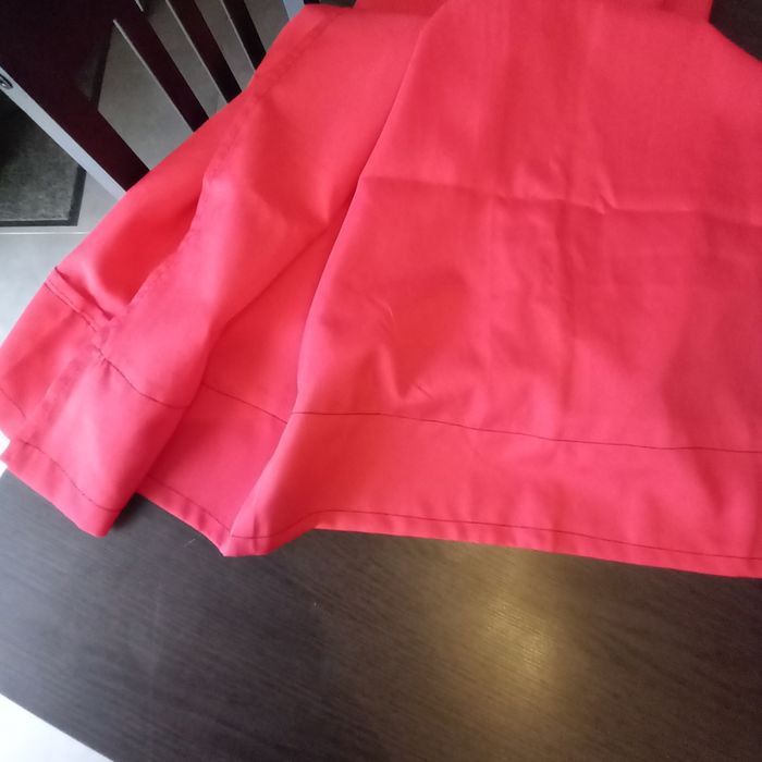 Lot de 2 paires de rideaux voiles rouge - photo numéro 4