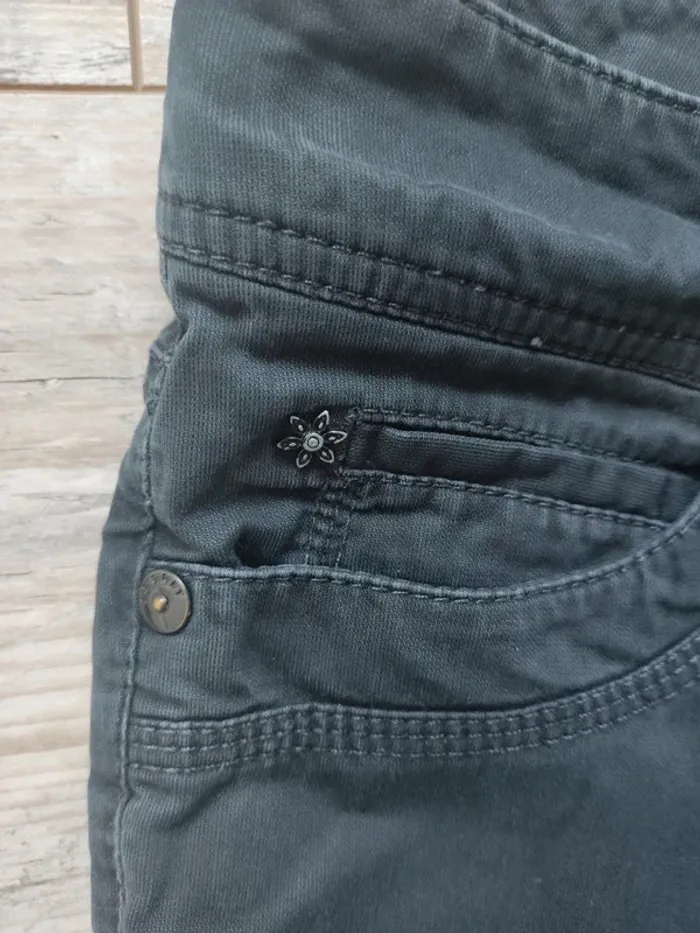 Jeans skinny stretch noir avec poches taille 36 Esprit - photo numéro 3