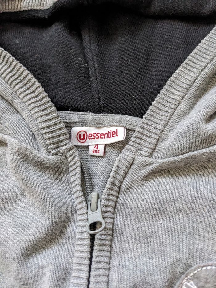 Gilet zippé 4 ans - photo numéro 2