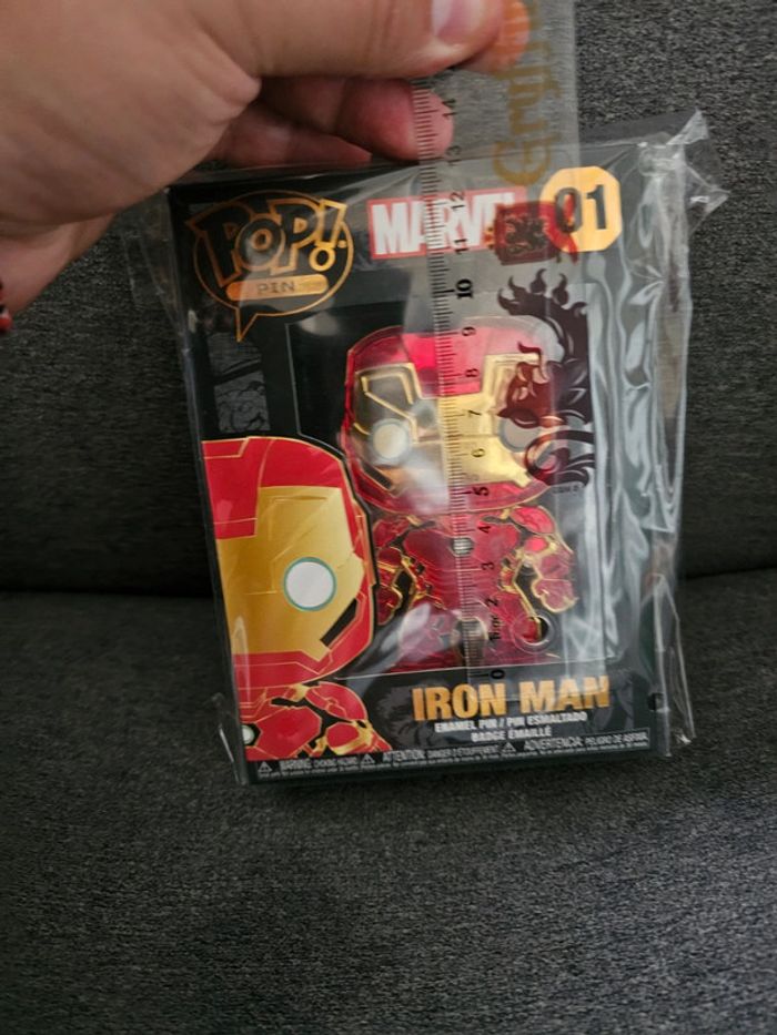 Figurine Funko Pin Iron Man - photo numéro 2