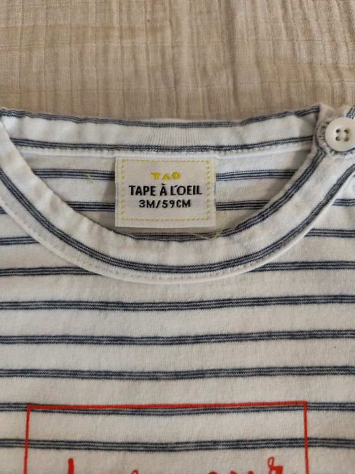 Tee-shirt 3M/59cm TAO - photo numéro 5