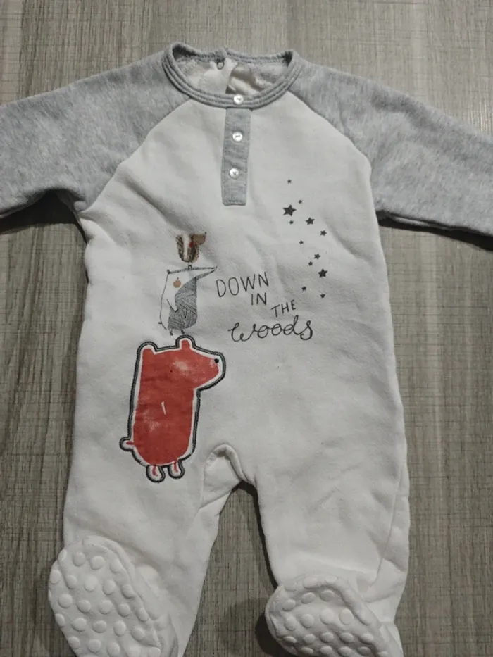 Pyjama chaud Vertbaudet 12 mois