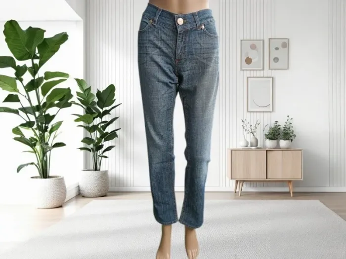 Jean vintage y2 Escada Sport ,coupe droite ,taille mi-haute ,extensible - photo numéro 2