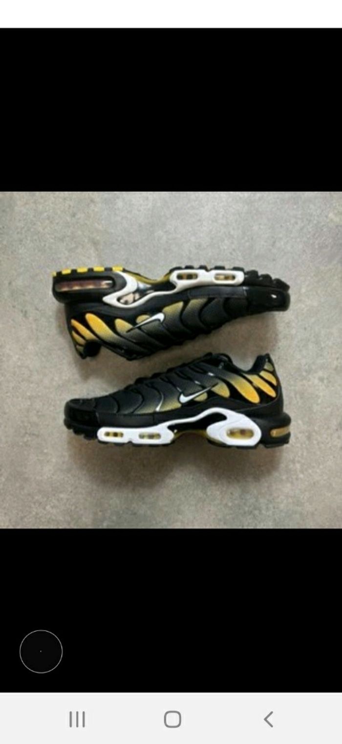 Nike tn noir jaune 38 - photo numéro 3