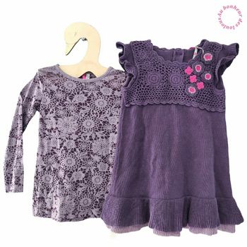23 24 mois 2 ans ensemble orchestra robe hivers et teeshirt neuf