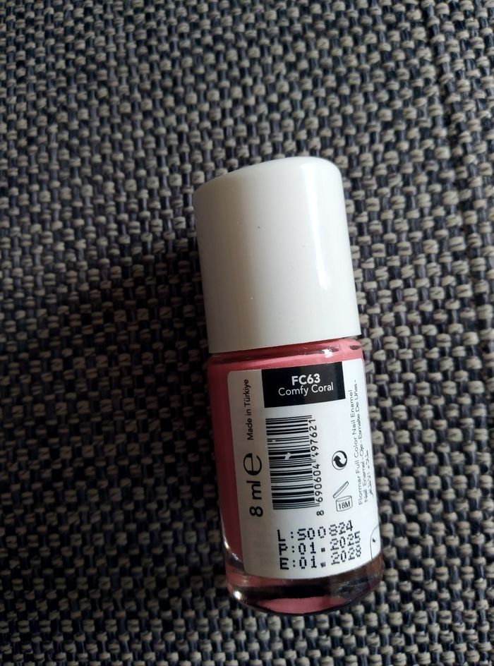 Vernis à ongles rose flormar - photo numéro 2