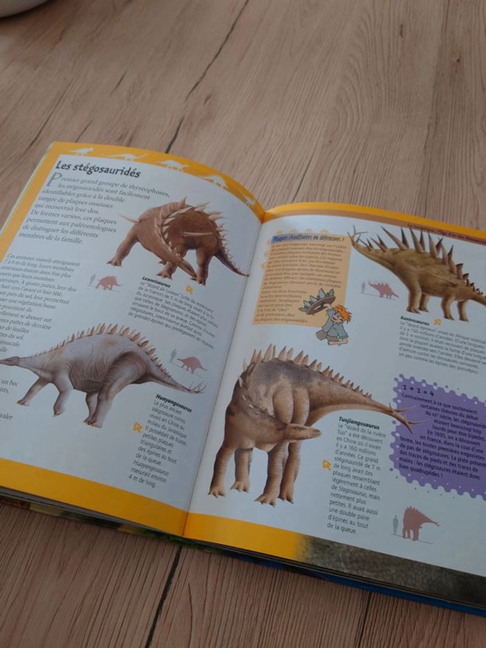 Encyclopédie Fleurus junior Dinosaures - photo numéro 7