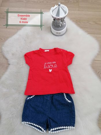 Ensemble Kiabi fille 6 mois #espanolitinafille6mois