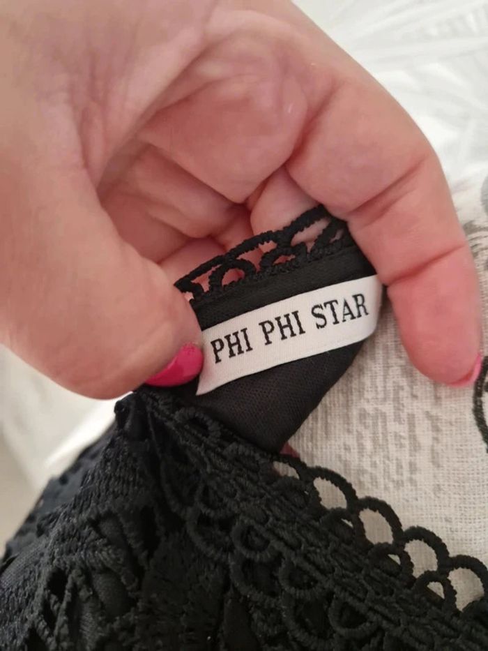 Joli haut chic dentelle taille 36 phi phi star - photo numéro 7