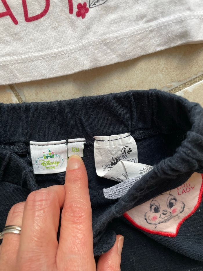 Ensemble t-shirt manches courtes et short - photo numéro 4