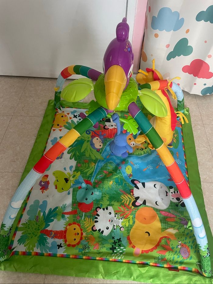 Tapis d’éveil de la jungle Fischer price - photo numéro 3