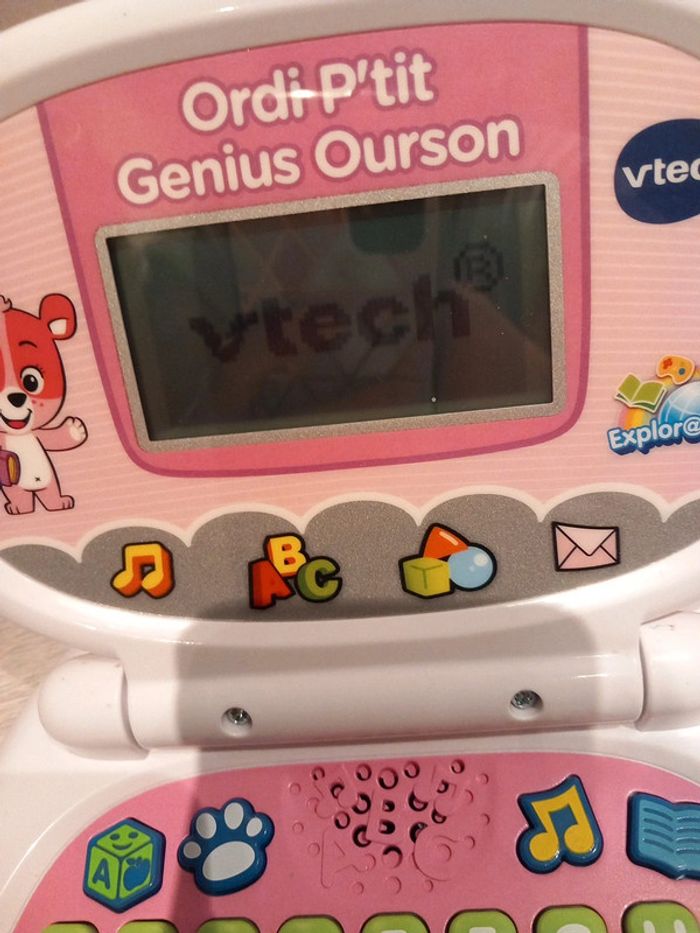 Ordi p'tit genius ourson - photo numéro 5
