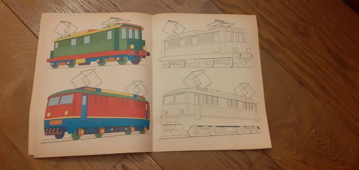 Feuillet de Coloriage wagon chemin de fer - photo numéro 4