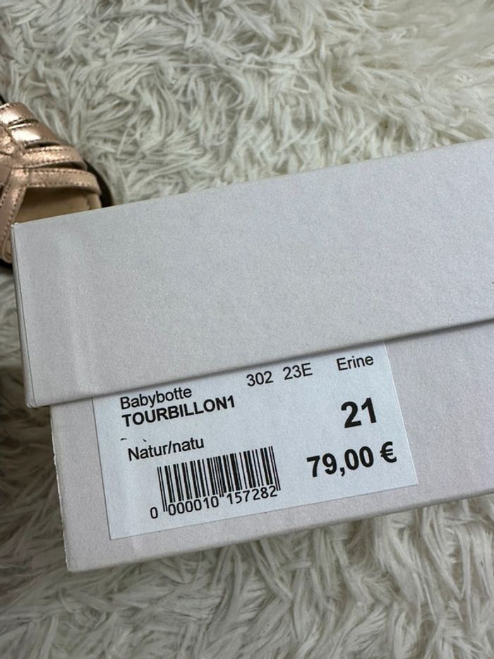 Paire de sandales Babybotte taille 21 - photo numéro 6