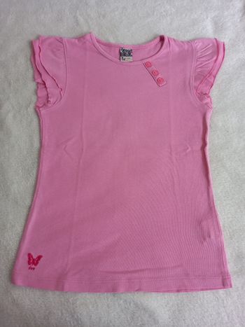 T shirt rose clair 6 ans