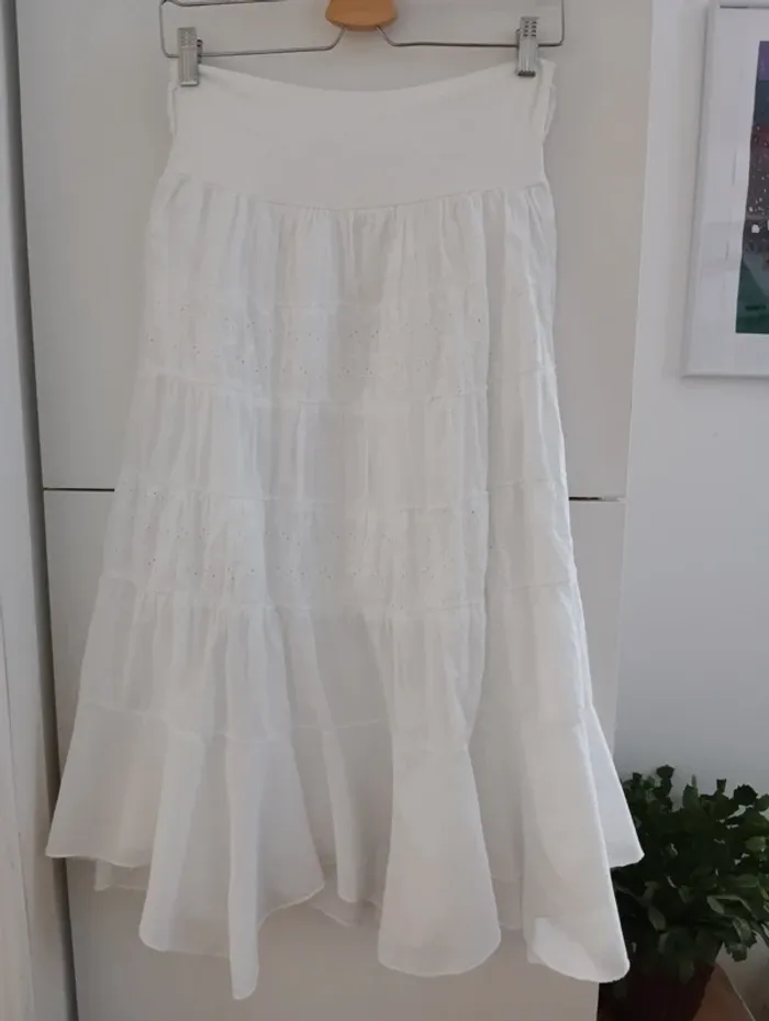 Jupon blanc longueur 3/4 - photo numéro 11