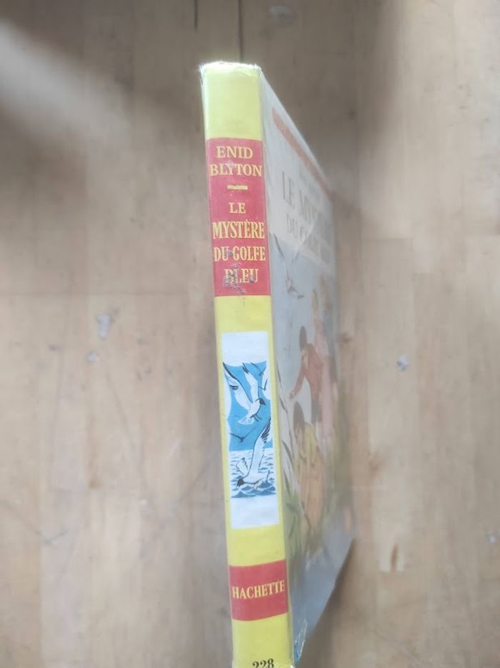 Le mystère du golfe bleu Enid Blyton Hachette Idéal-Bibliothèque 1964 - photo numéro 2