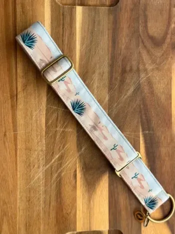 Nashoba - Collier pour chien rose bleu clair pastel