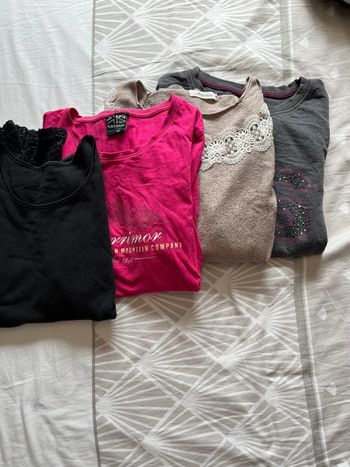 Lot pulls femme M