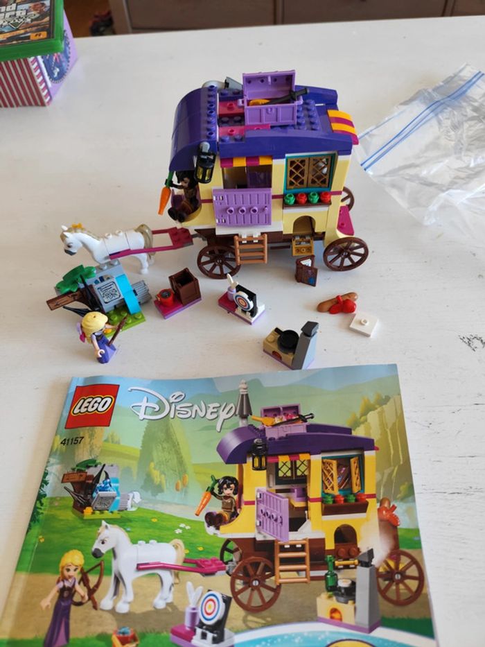 Lego Disney 41157 la caravane de Raiponce