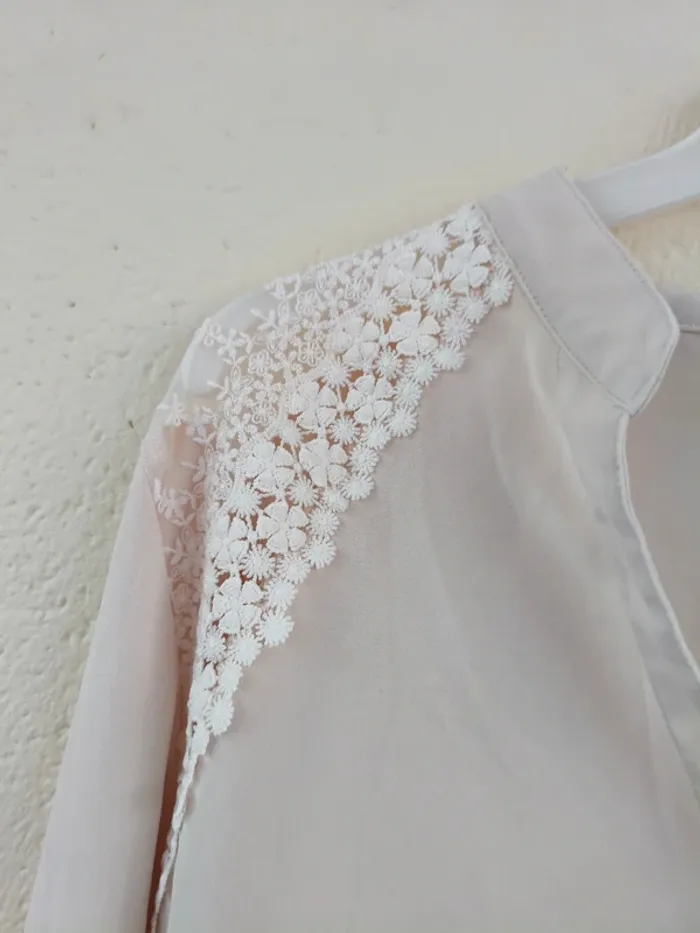 Blouse ivoire - Shein - taille 40/42 - photo numéro 5