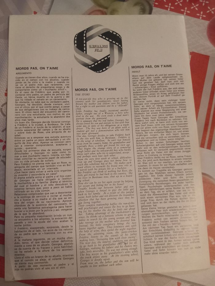 Affiche et synopsis du film : Mords pas, on t'aime - photo numéro 2