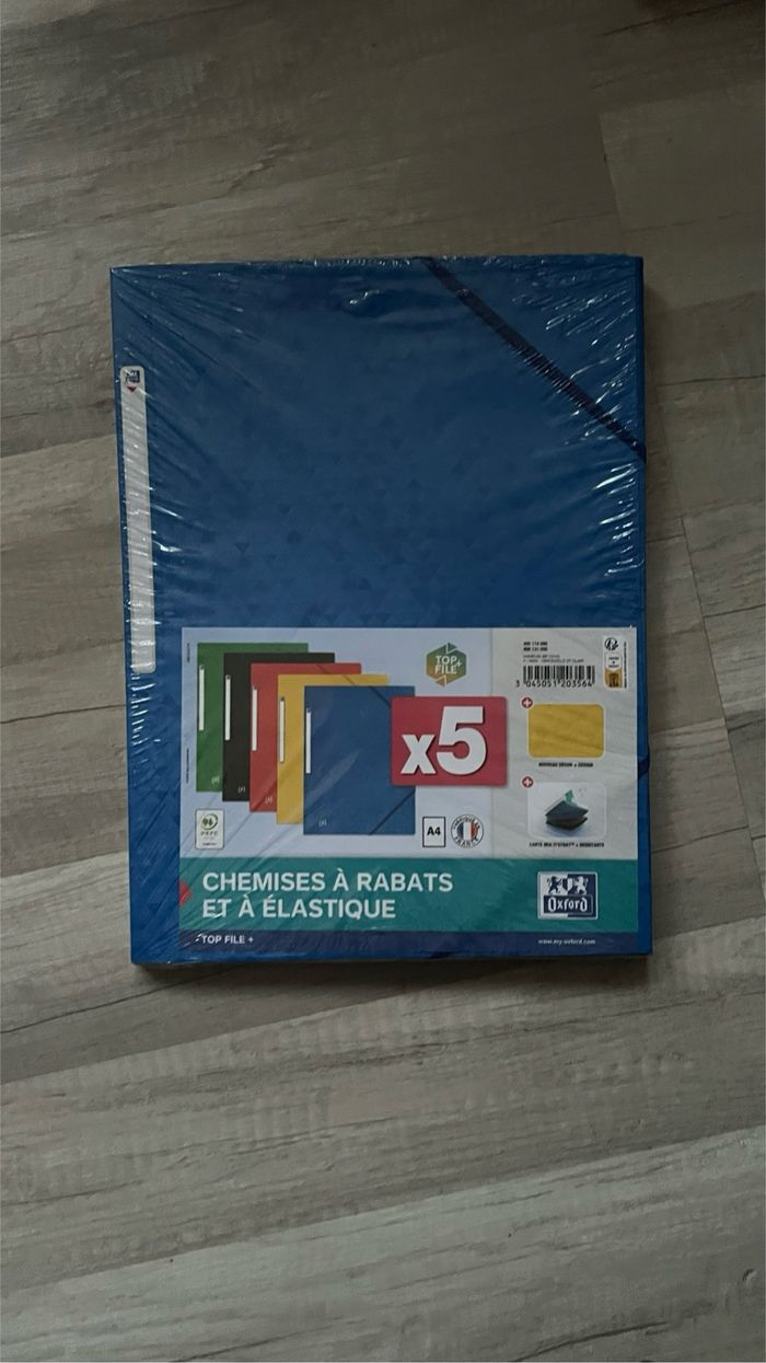 Pochettes cartonnées X 5