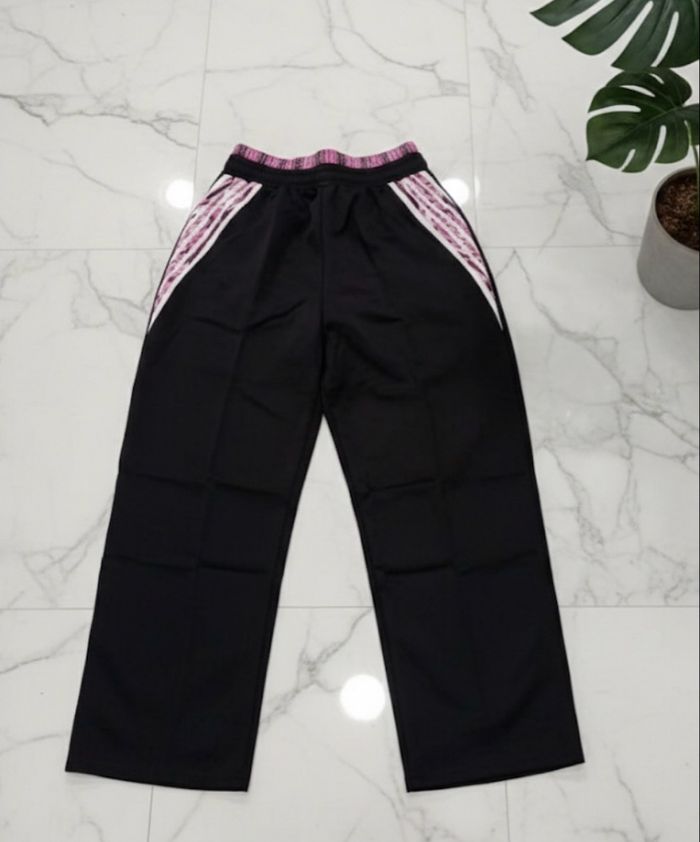 Jogging street wear doublé ceinture rose - photo numéro 2