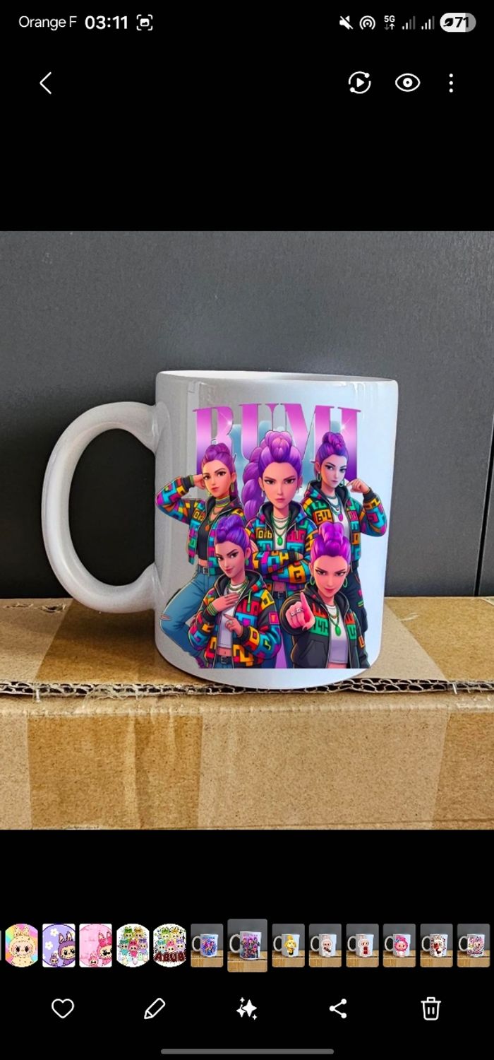 Tasse demon hunters kpop