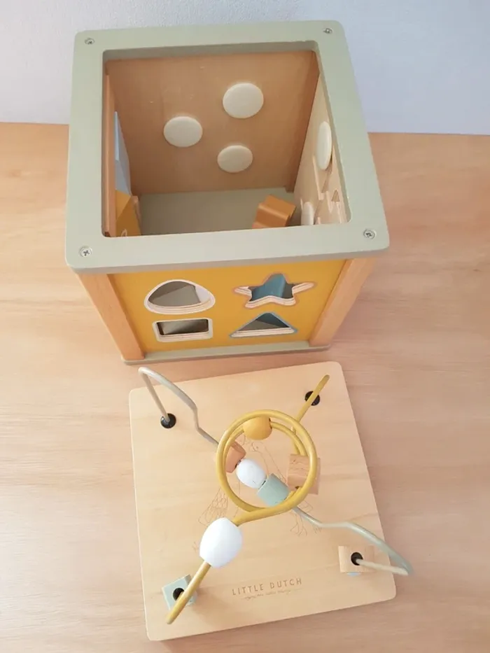 Little dutch cube d'activités en bois Little goose - photo numéro 14