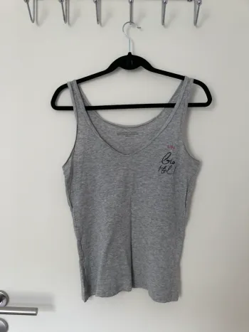 Débardeur gris Monoprix taille 38/40