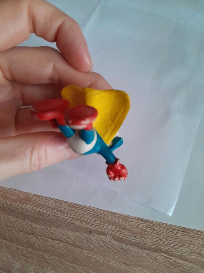 Magnifique super stroumpf ancien vintage - photo numéro 5