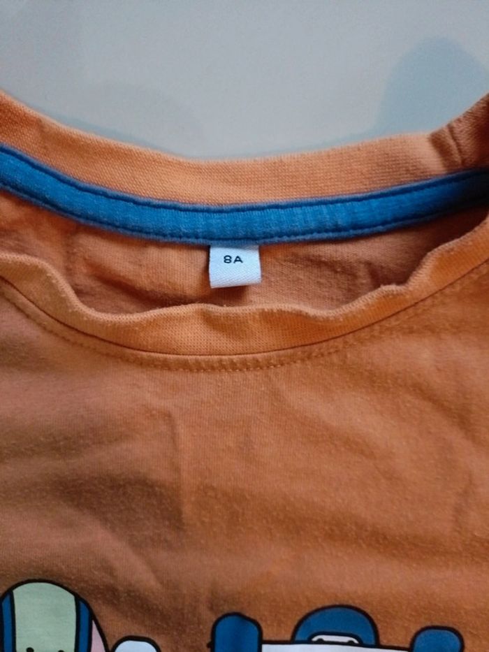T-shirt manches courtes skate 8 ans - photo numéro 3