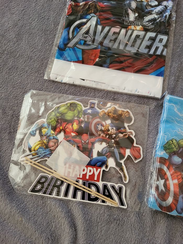 Lot décoration Marvel avengers - photo numéro 4