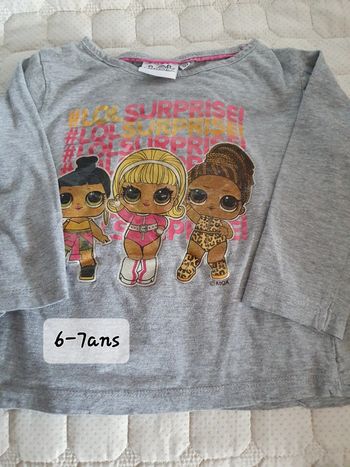 Tee shirt LOL 6 ans